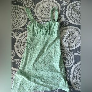 hollister floral mini dress